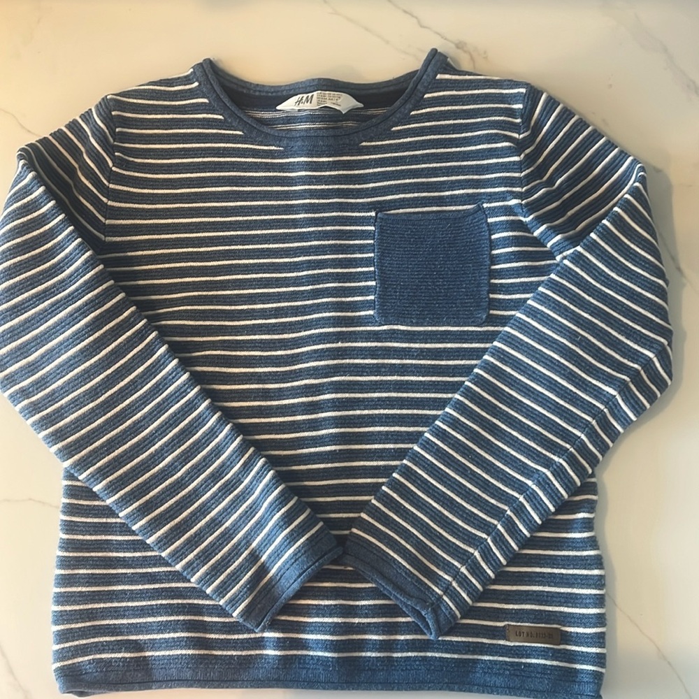 H&M Striped Lightweight Sweater